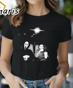 Halloween Michael Myers and Ghost Face Shirt, Halloween Horror Movie Fan