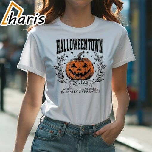 Halloweentown EST 1998 Retro Halloween Pumpkin Shirt