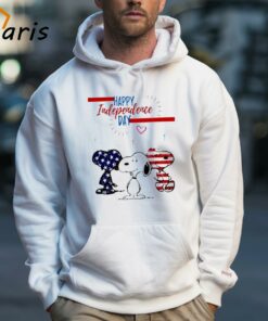 Happy 4th July Independence American Flag Snoopy Shirt 5