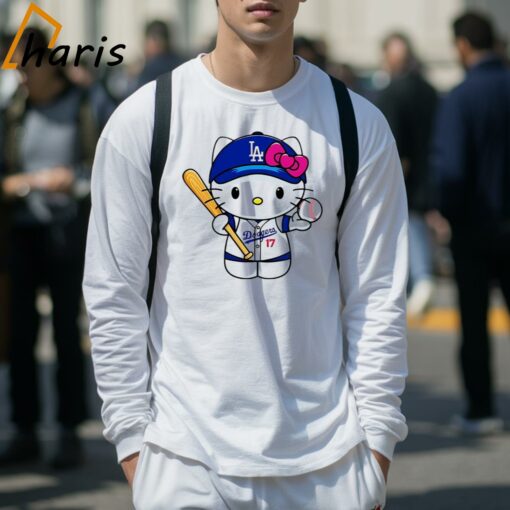 Hello Kitty Los Angeles Dodgers MLB Shirt