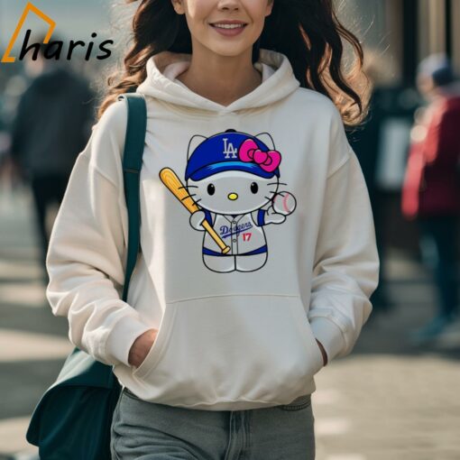 Hello Kitty Los Angeles Dodgers MLB Shirt