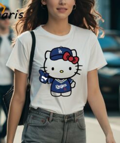 Hello Kitty Los Angeles Dodgers Shirt