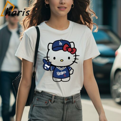 Hello Kitty Los Angeles Dodgers Shirt