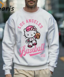 Hello Kitty Los Angeles Dodgers Shirt 3