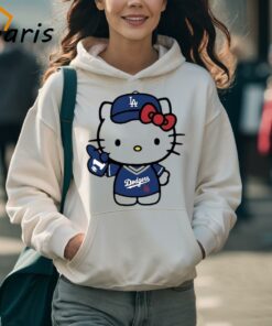 Hello Kitty Los Angeles Dodgers Shirt 4