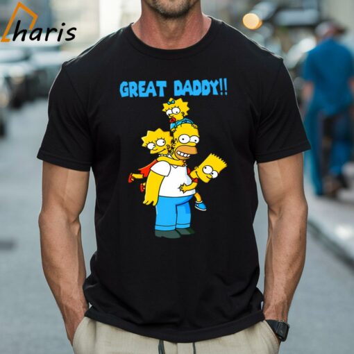 Homer Simpson Father Day T-shirt, Homer Simpson Dad Gift