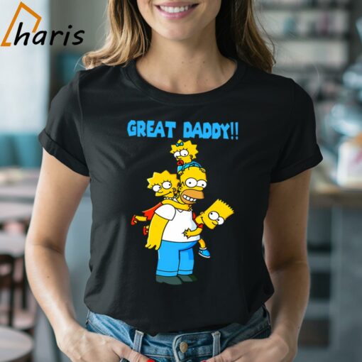 Homer Simpson Father Day T-shirt, Homer Simpson Dad Gift