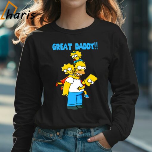 Homer Simpson Father Day T-shirt, Homer Simpson Dad Gift