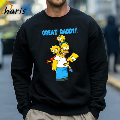 Homer Simpson Father Day T-shirt, Homer Simpson Dad Gift