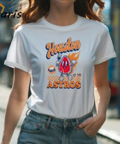Houston Astros Mitchell Ness Cooperstown Collection Food Concessions Shirt