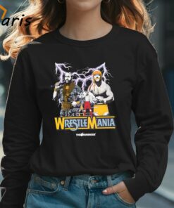 Hulk Hogan VS Mr T Tee Wrestlemania T Shirt 3