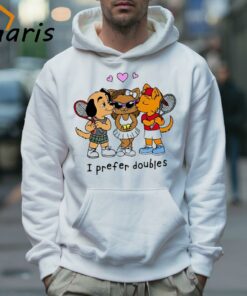 I Prefer Doubles Tennis Challengers 2024 Animals Shirt 5
