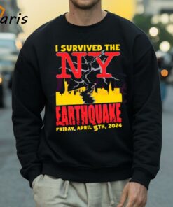 I Survived The NY Earthquake April 2024 Shirt 4