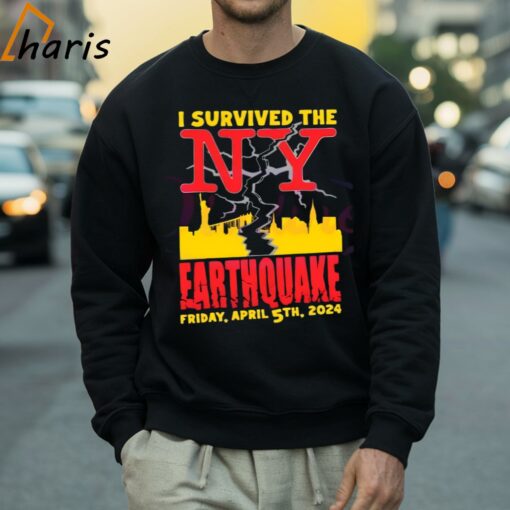 I Survived The NY Earthquake April 2024 Shirt