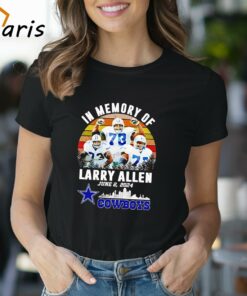 In Memory Of Larry Allen 2024 Dallas Cowboys Vintage Shirt