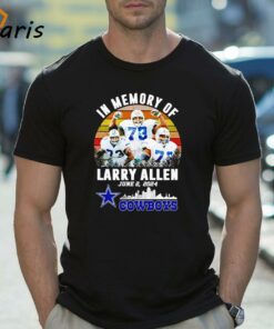 In Memory Of Larry Allen 2024 Dallas Cowboys Vintage Shirt
