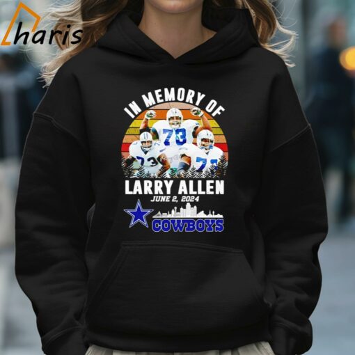 In Memory Of Larry Allen 2024 Dallas Cowboys Vintage Shirt