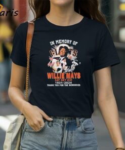 In Memory Of Willie Mays Say Hey Kid Shirt
