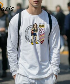 Indiana Fever Caitlin Clark Stadium Essentials Player 8 bit T shirt 3