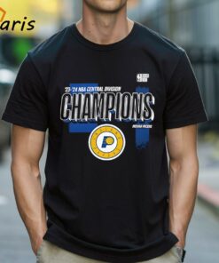 Indiana Pacers 2024 Central Division Champions Locker Room T-shirt