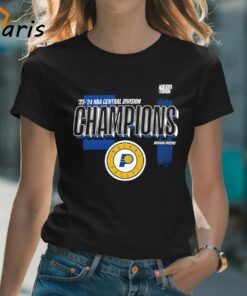 Indiana Pacers 2024 Central Division Champions Locker Room T-shirt