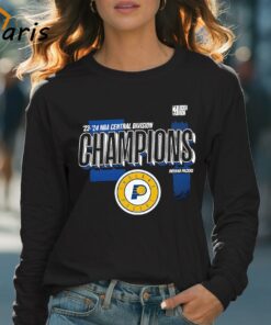 Indiana Pacers 2024 Central Division Champions Locker Room T shirt 4