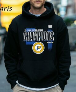 Indiana Pacers 2024 Central Division Champions Locker Room T shirt 5