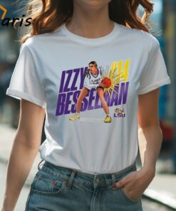 Izzy Besselman Lsu Tigers Basketball Cartoon Shirt