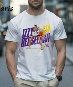 Izzy Besselman Lsu Tigers Basketball Cartoon Shirt