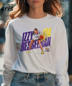 Izzy Besselman Lsu Tigers Basketball Cartoon Shirt 4