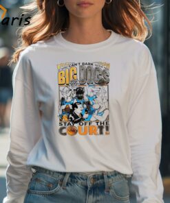 J dub Okc Thunder If You Cant Bark With The Big Dogs Stay Off The Court Shirt 4