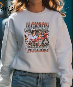 Jackson Holliday Baltimore Orioles Baseball Shirt 4