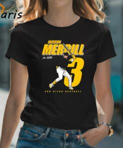 Jackson Merrill #3 Player San Diego Baseball T-shirt