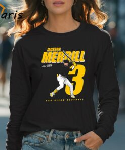 Jackson Merrill 3 Player San Diego Baseball T shirt 4