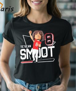 Jacksonville State Gamecocks Te’sean Smoot 8 Cartoon Shirt