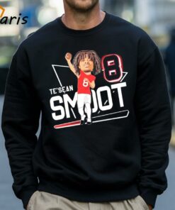 Jacksonville State Gamecocks Tesean Smoot 8 Cartoon Shirt 4