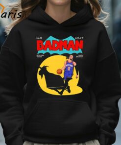 Jalen Brunson New York Knicks Badman No 11 Goat Shirt 5