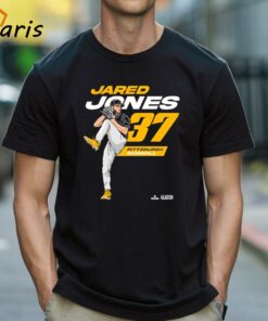 Jared Jones #37 Player Pittsburgh Baseball T-shirt