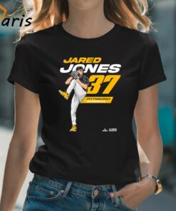 Jared Jones #37 Player Pittsburgh Baseball T-shirt
