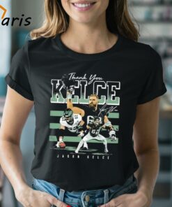 Jason Kelce Philadelphia Thank You Football Player Signature Shirt
