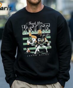 Jason Kelce Philadelphia Thank You Football Player Signature Shirt 4