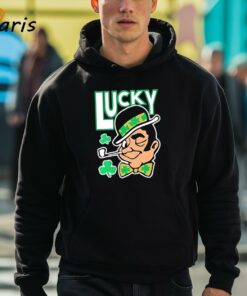 Jayson Tatum Wearing Lucky Celtics 2024 Shirt 3