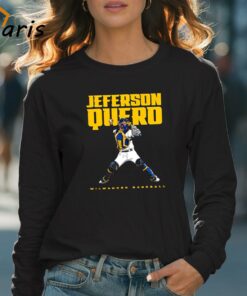 Jeferson Quero Milwaukee Brewers Baseball 2024 Shirt 4
