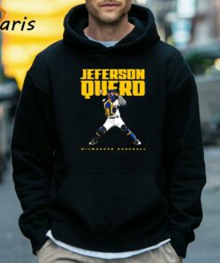 Jeferson Quero Milwaukee Brewers Baseball 2024 Shirt 5