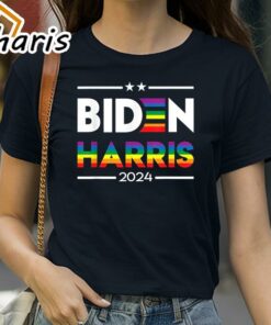 Joe Biden Kamala Harris 2024 Rainbow Gay Pride LGBT T-shirt