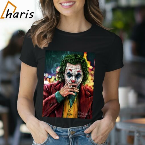 Joker Smoking T-shirt gift for men