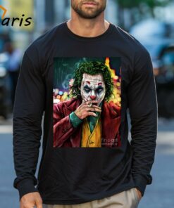 Joker Smoking T shirt gift for men 3