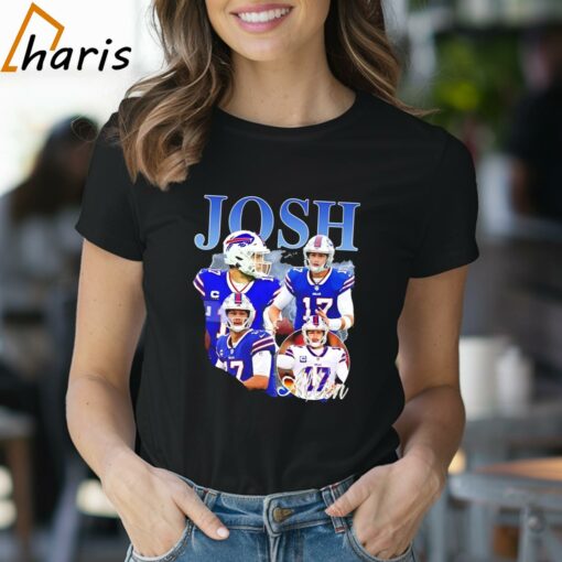 Josh Allen Buffalo Bills Number 17 Graphic Shirt