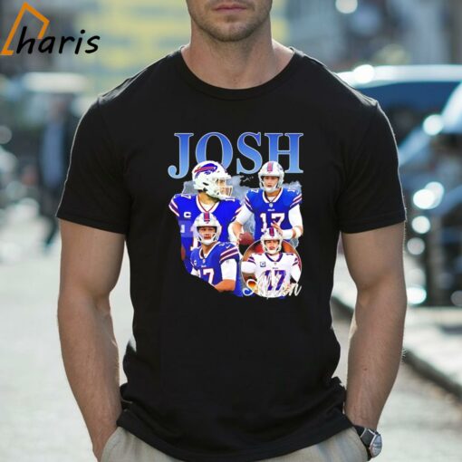 Josh Allen Buffalo Bills Number 17 Graphic Shirt