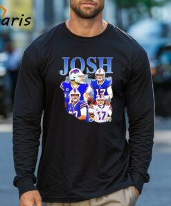 Josh Allen Buffalo Bills Number 17 Graphic Shirt 2 Josh Allen Buffalo Bills Number 17 Graphic Shirt 3